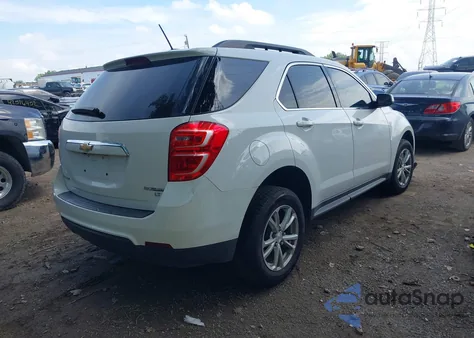 2017 Chevrolet Equinox Lt из США, поврежденный, VIN 2GNALCEK9H6226040